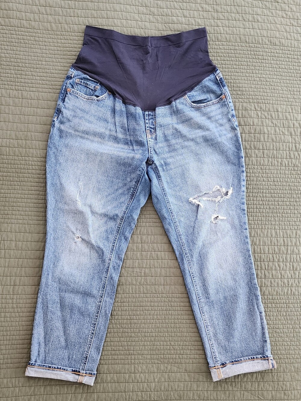 Maternity Boyfriend Jeans
